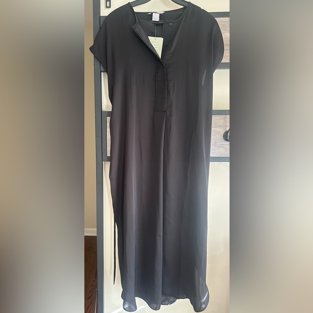 NWT H&M black dress small